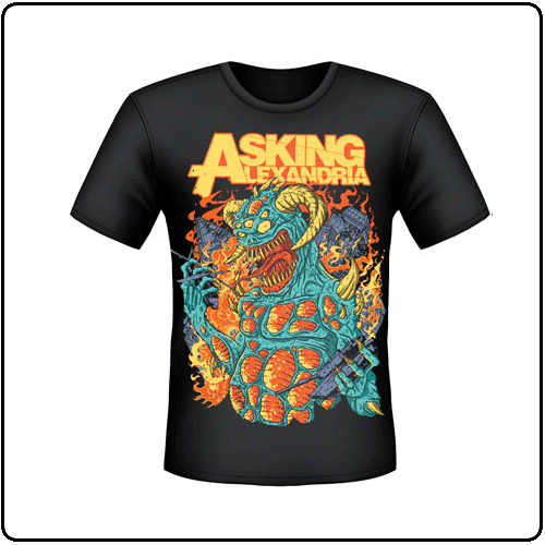 Asking Alexandria - Monster (Black)