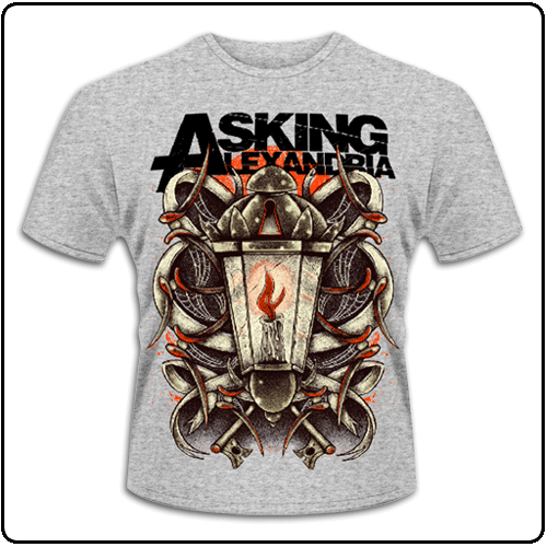 Asking Alexandria - Candle (Grey)