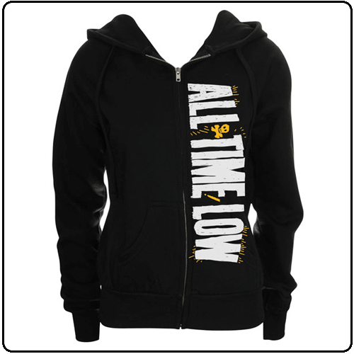 All Time Low | Skull and Crossbones (Zip) | USA Import Hoodie