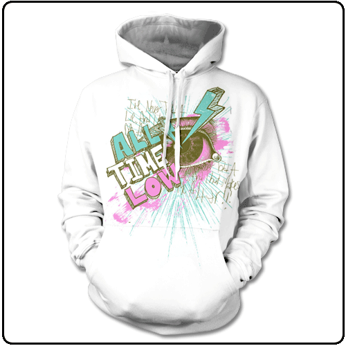 All Time Low - Eye - White (Pullover)