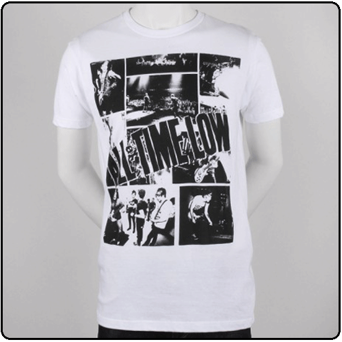 All Time Low - Block Photos (White)
