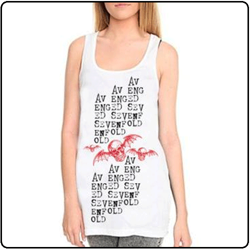 Avenged Sevenfold - Red Bat Tank Top - Limited Edition