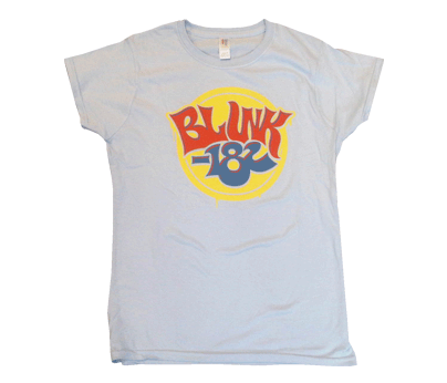 Blink 182 - Dot (Girls Sky Blue)