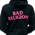 Bad Religion : Hot Pink - Girls (Zip-Hood)