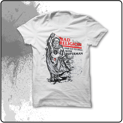 Bad Religion - Superman (White)