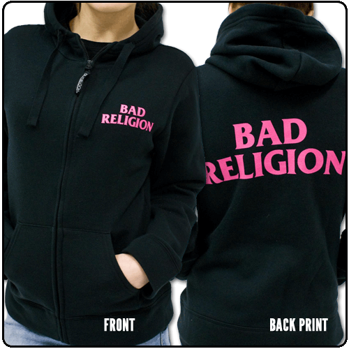 Bad Religion - Hot Pink - Girls (Zip-Hood)