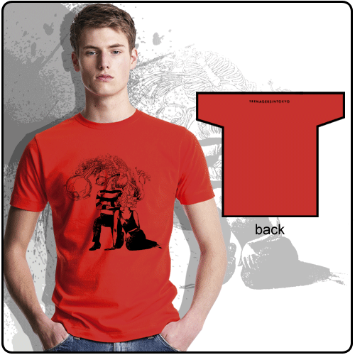 Back Yard Recordings - Teenagers In Tokyo - Skeleton (Black/Red)