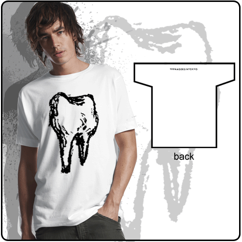 Back Yard Recordings - Teenagers In Tokyo - Tooth (Black/White)