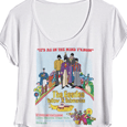 Beatles : Yellow Submarine - White Dolman T-Shirt