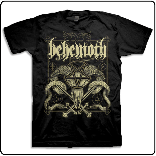 Behemoth - VINTAGE GOAT SKULL