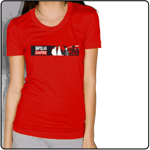 Bipolar Empire - Logo (Womens Red)