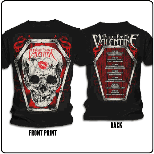 Bullet For My Valentine - Skull Kiss Tour