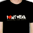Bowling For Soup : SALE PRICE I Love My Wena (Mens Black)