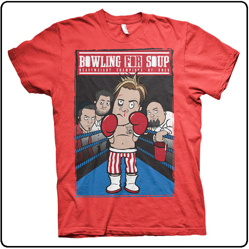 Bowling For Soup - Boxing - Red Tee