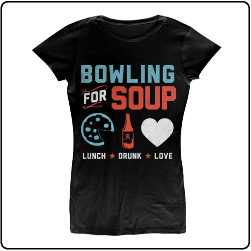 Bowling For Soup - Lunch Drunk Love (Womens Fitted)
