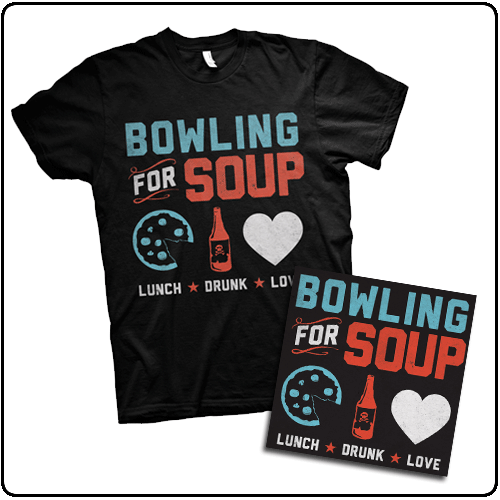Bowling For Soup - Lunch Drunk Love Tee & CD