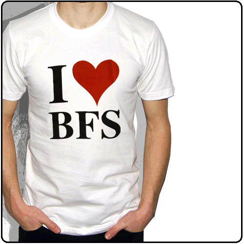 Bowling For Soup - SALE PRICE I Love BFS (White)