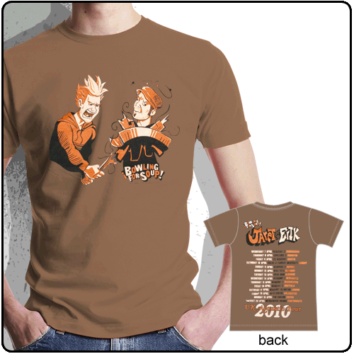 Bowling For Soup - SALE PRICE Cartoon Tour (Chestnut)