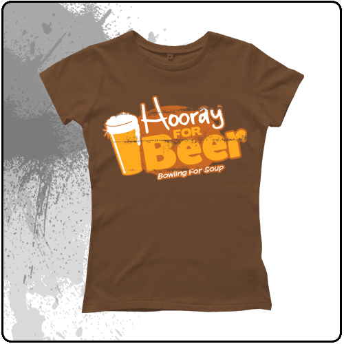 Bowling For Soup - Hooray For Beer Redux (Girls Brown)