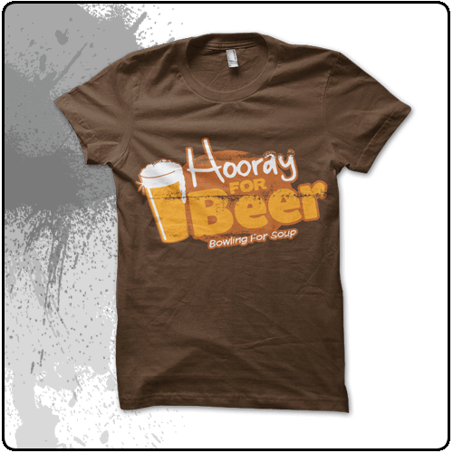 Bowling For Soup - Hooray For Beer Redux (Mens Brown)