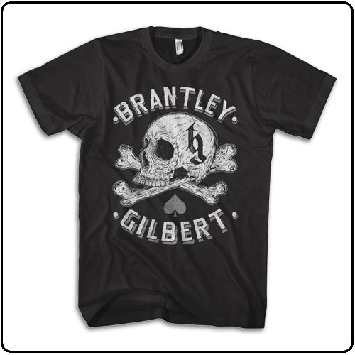 Brantley Gilbert - Skull (S-XL)