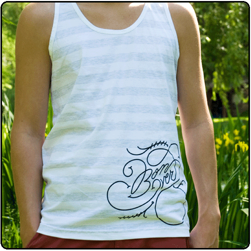 Bon Iver - Ornate - American Apparel Tank Top