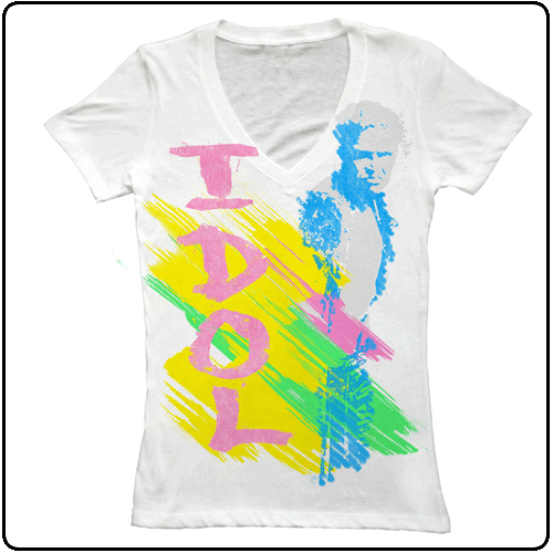 Billy Idol - Blue Highway (V-Neck)
