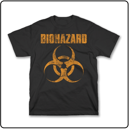 Biohazard - Distressed Logo