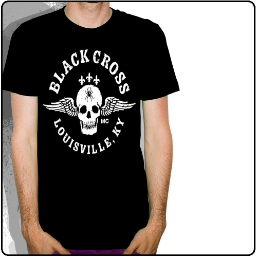 Black Cross - Skull