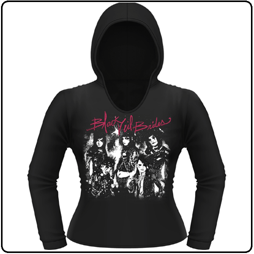 Black Veil Brides - Ink (Girls Hooded Longsleeve)