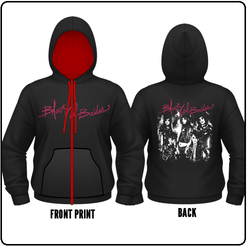 Black Veil Brides - Ink - Zipped Varsity Hood