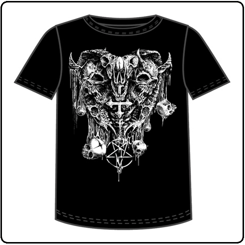 Black Metal - Hangng Skulls