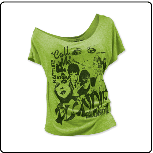 Blondie - Blondie collage women's terry dolman