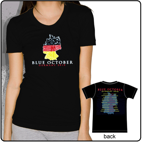 Blue October - Germany 2010 (Black) (Girls)