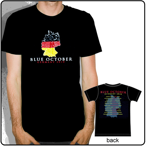 Blue October - Germany 2010 (Black)