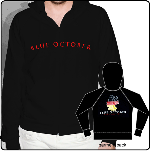 Blue October - Germany 2010 (Black Zip)