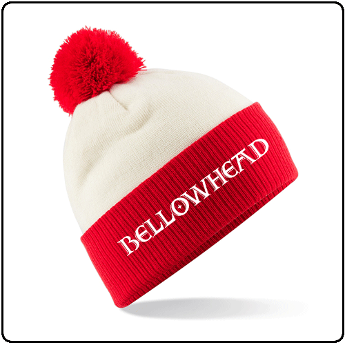 Bellowhead - Logo - (Cream & Red)
