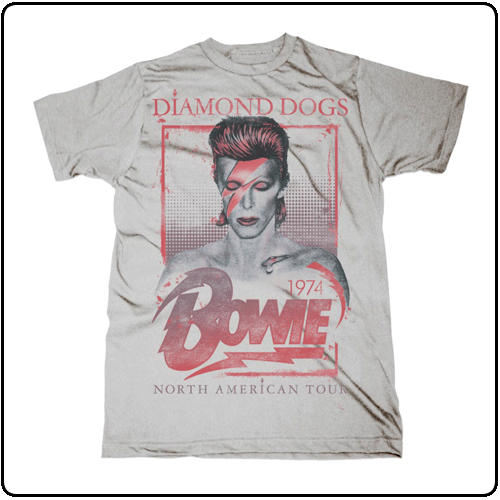 David Bowie - Diamond Dogs - Silver Slim Fit (S - XL)