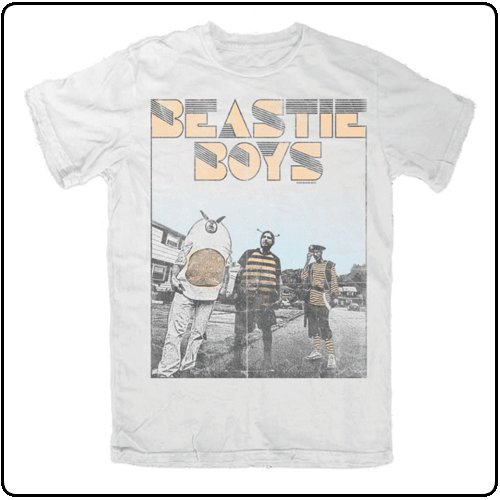 Beastie Boys - Costume Halftone - White