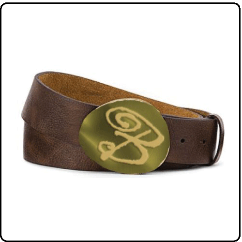 Britney Spears - Script B Brass Finish Buckle (USA Import)