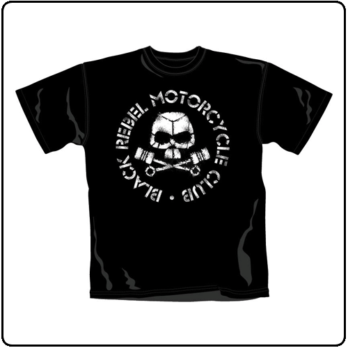 Black Rebel Motorcycle Club - White Logo