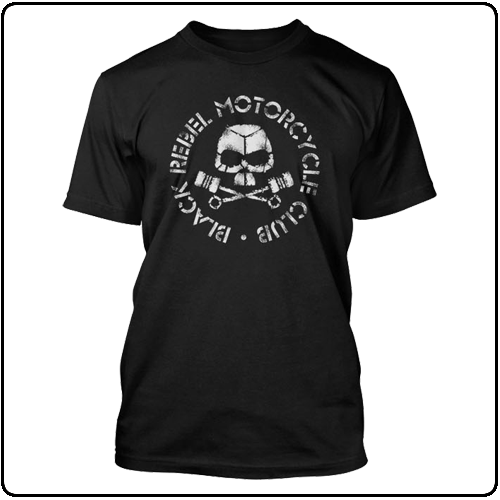 Black Rebel Motorcycle Club - Classic Skull & Pistons