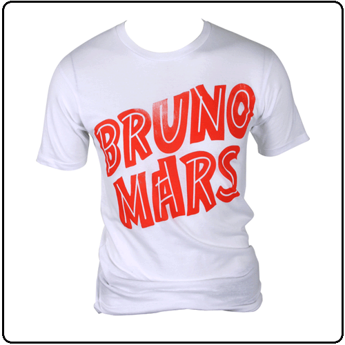 Bruno Mars - Bruno Mars - White (Slim Fit)
