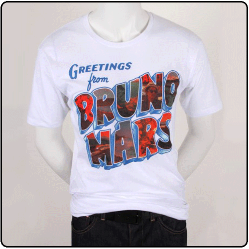 Bruno Mars - Greetings (White)