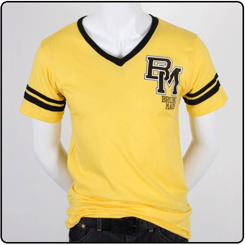 Bruno Mars - Hooligan 85 V-Neck Football T-Shirt