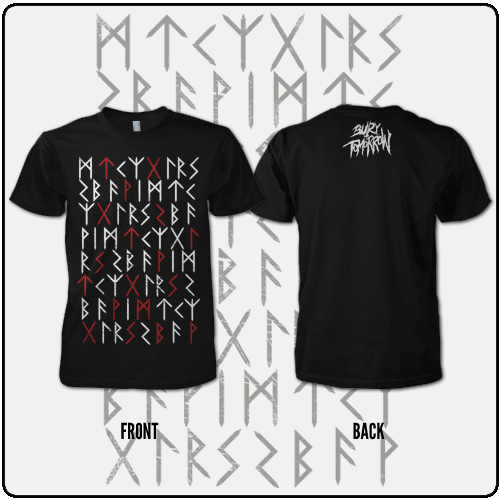 Bury Tomorrow - Runes Symbols (Black)