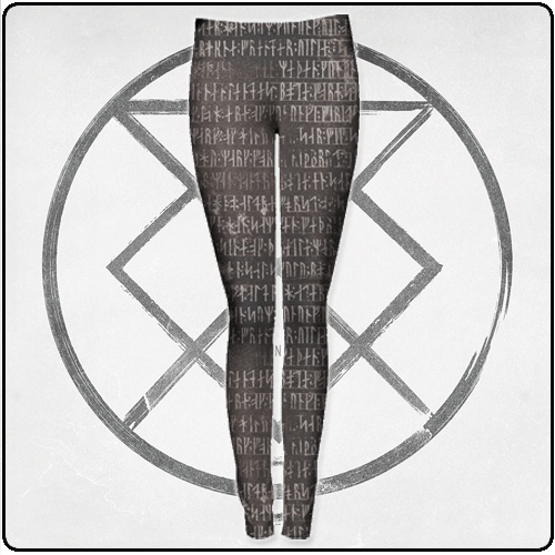 Bury Tomorrow - Runes All-over print Leggings