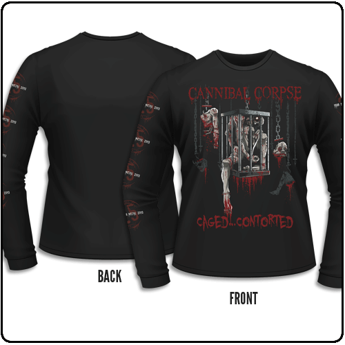 Cannibal Corpse - Caged Contorted Long Sleeve