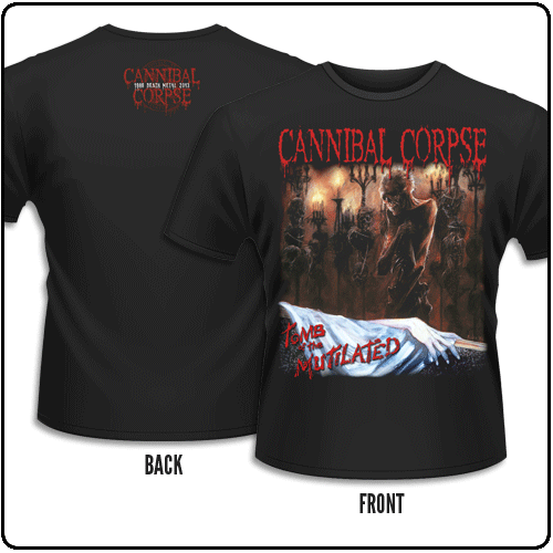 cannibal corpse tomb of the mutilated shirt