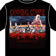Cannibal Corpse : Eaten Back To Life (Black)